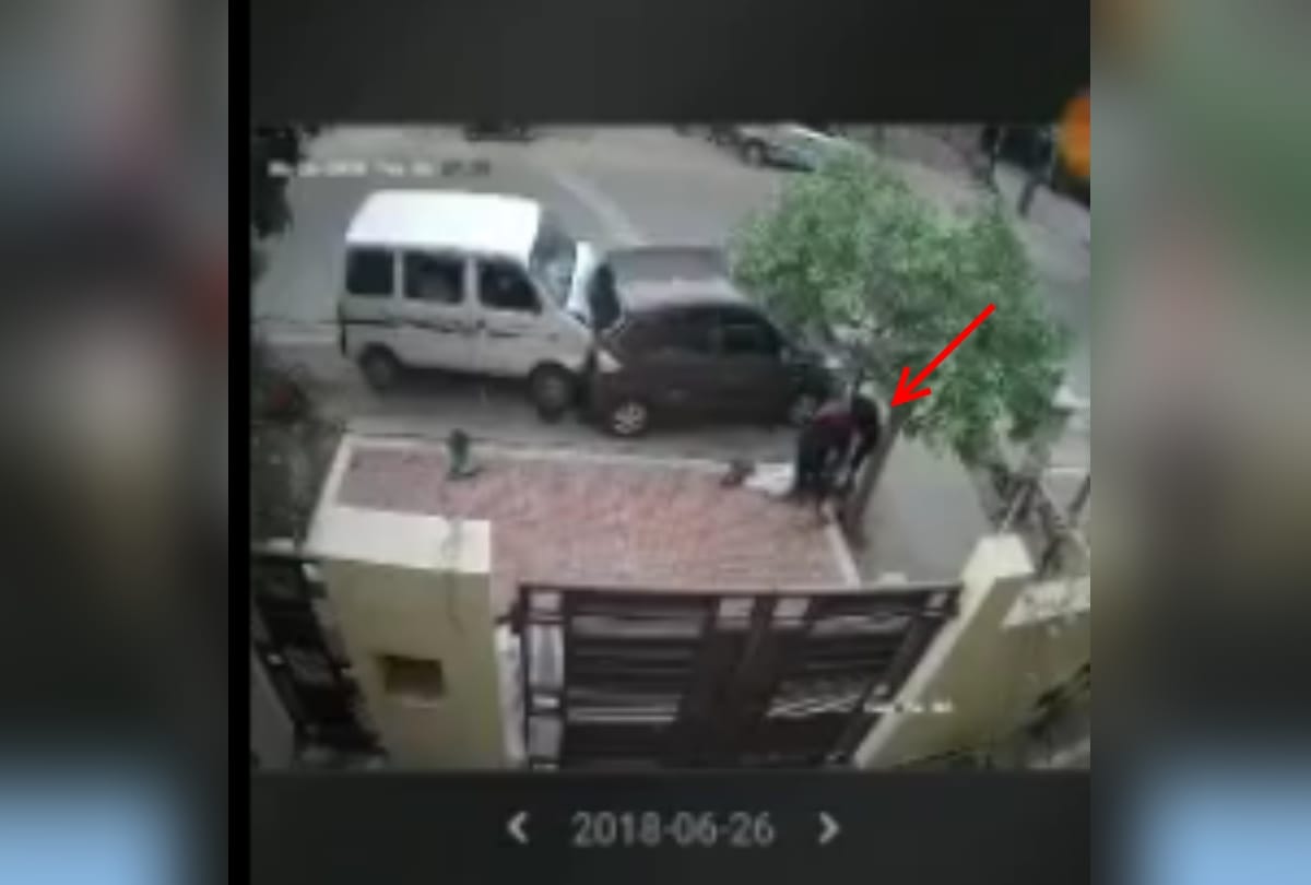 Man dead in road accident noida sector 122 by car