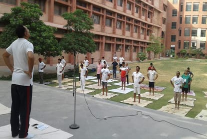 SGEI :Hindustan college organized seminar on International Yoga Day