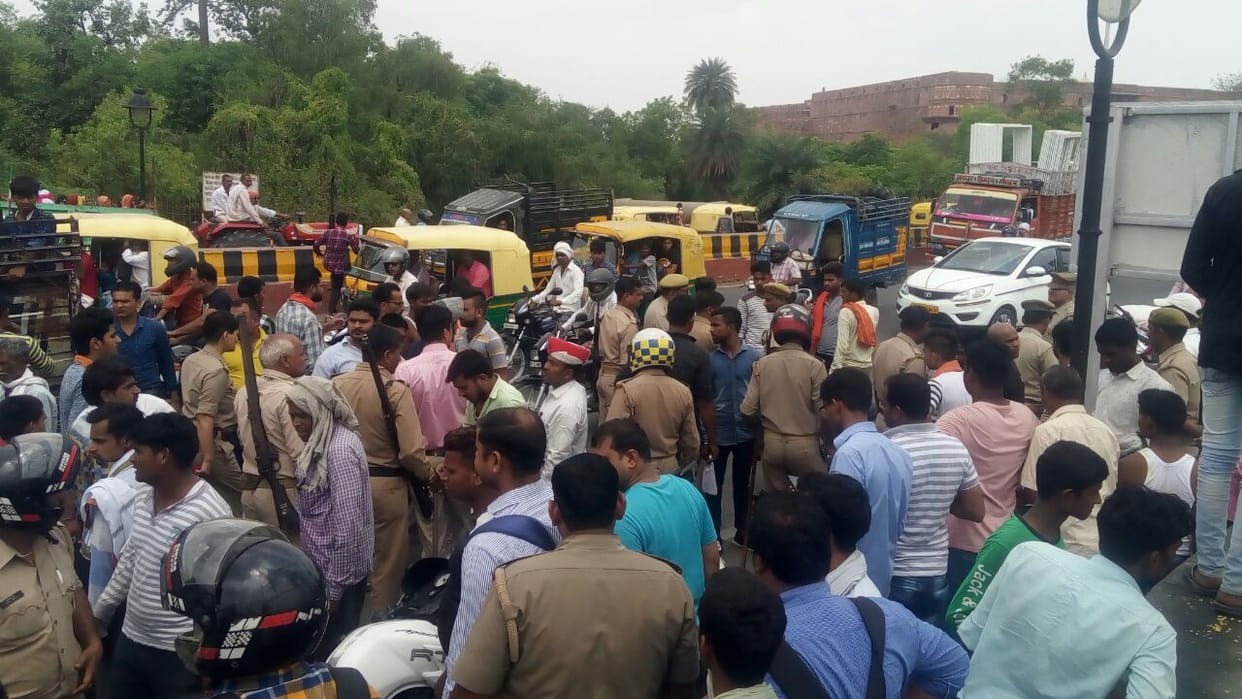 head of cattle recovered in agra