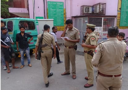 firing in district hospital of agra one injured