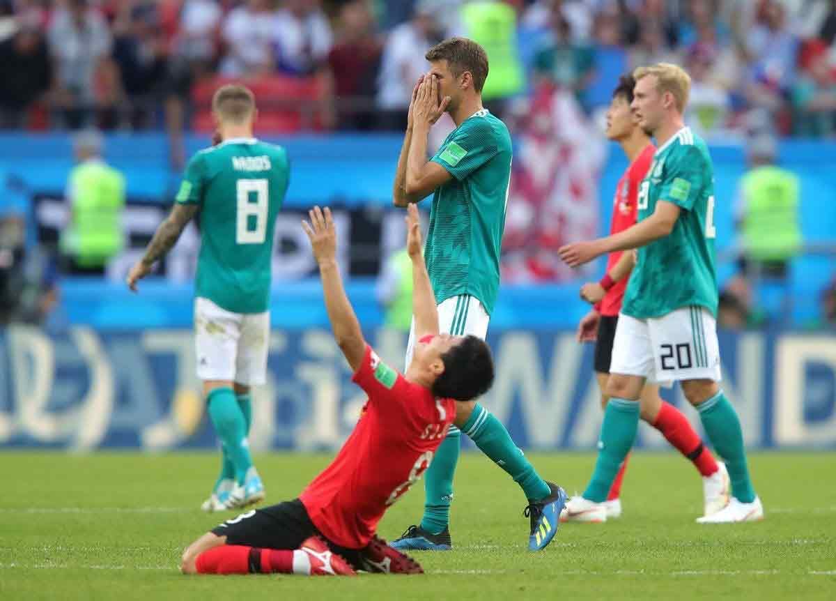 germany football team ousted from fifa world cup 2018