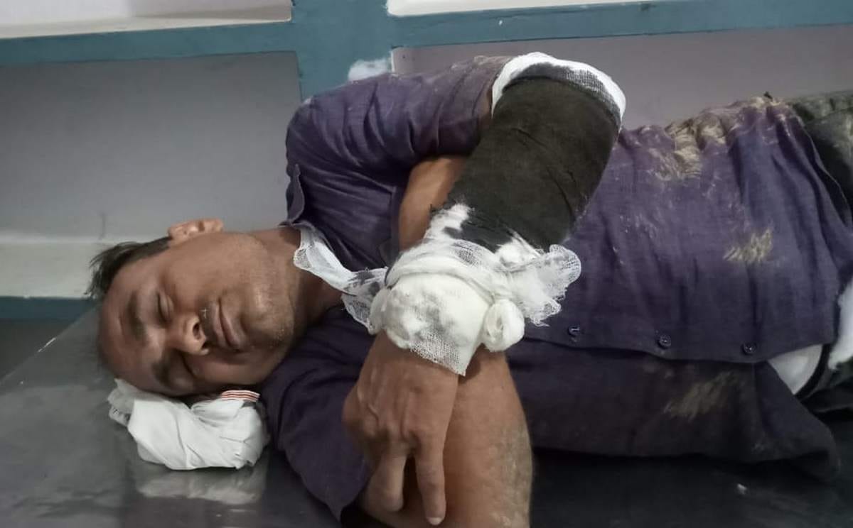 Police encounter in jaunpur two criminal arrest