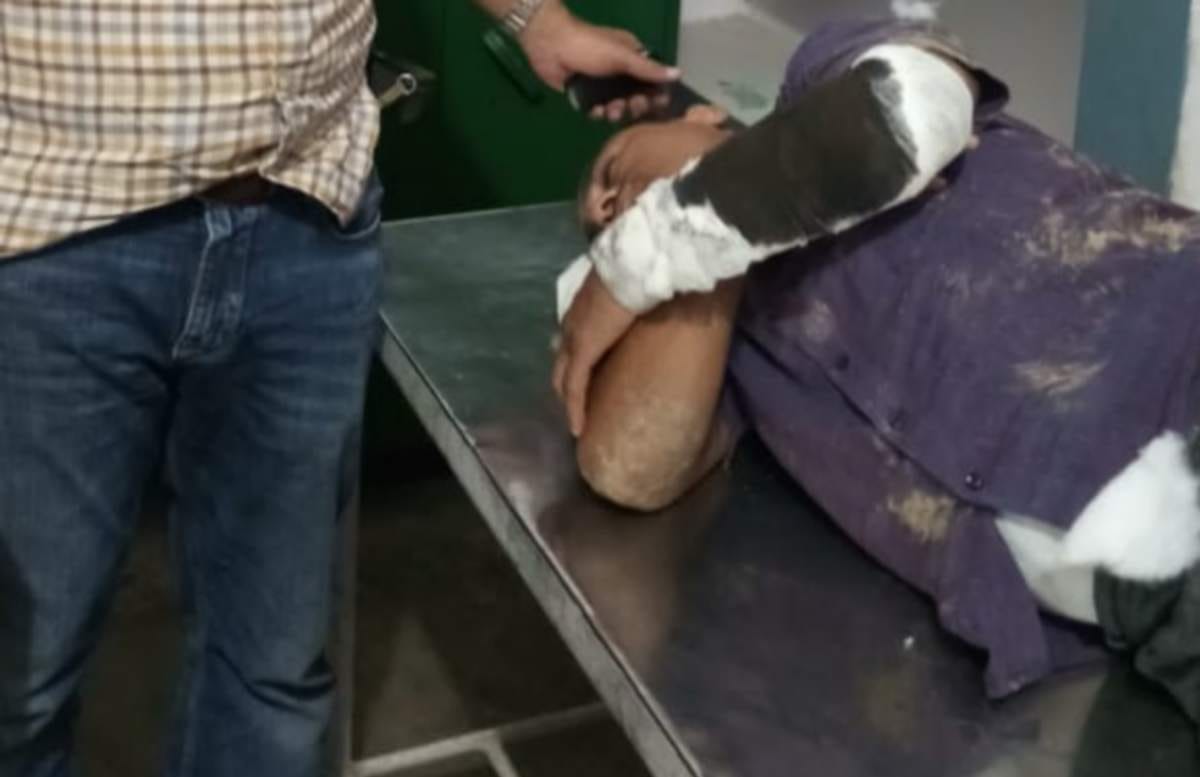 Police encounter in jaunpur two criminal arrest