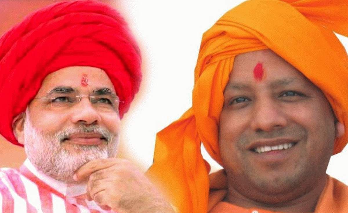 Kabirpanthi gift tulsi garland to PM modi and CM yogi