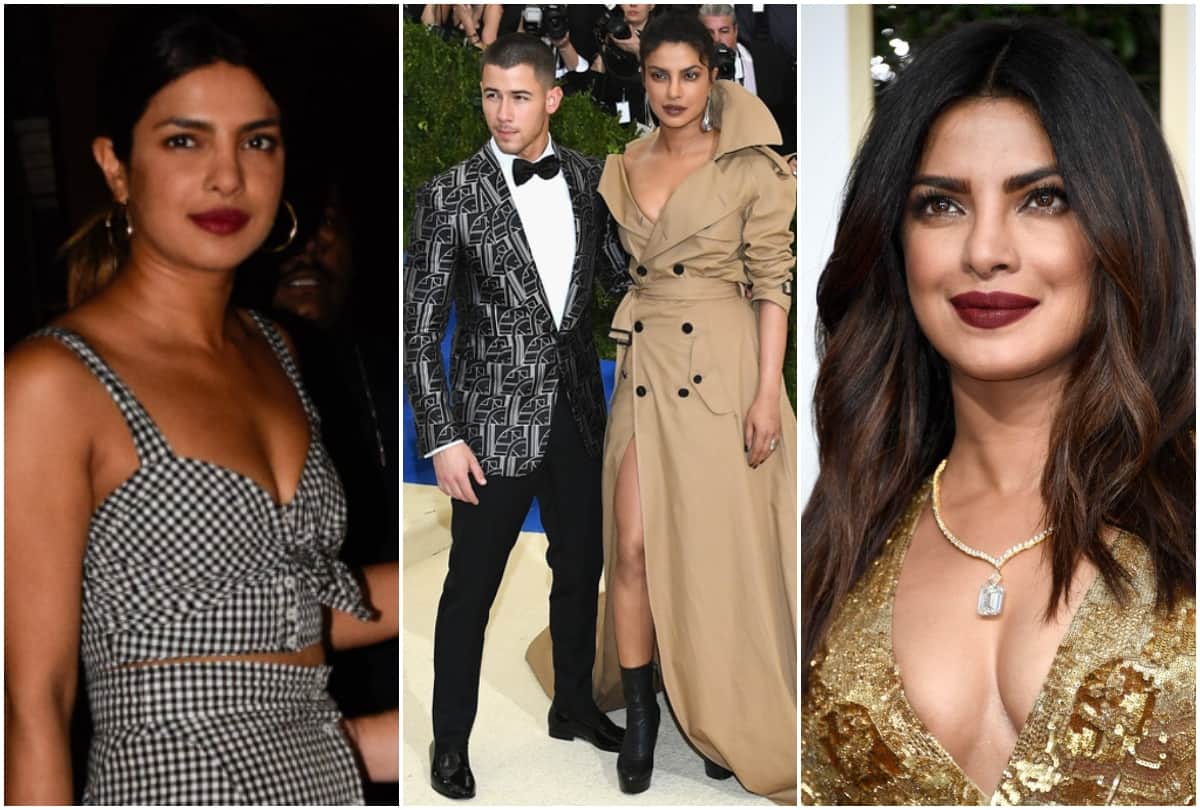 Priyanka Chopra these 5 looks with Nick Jonas rocks in fashion industry 
