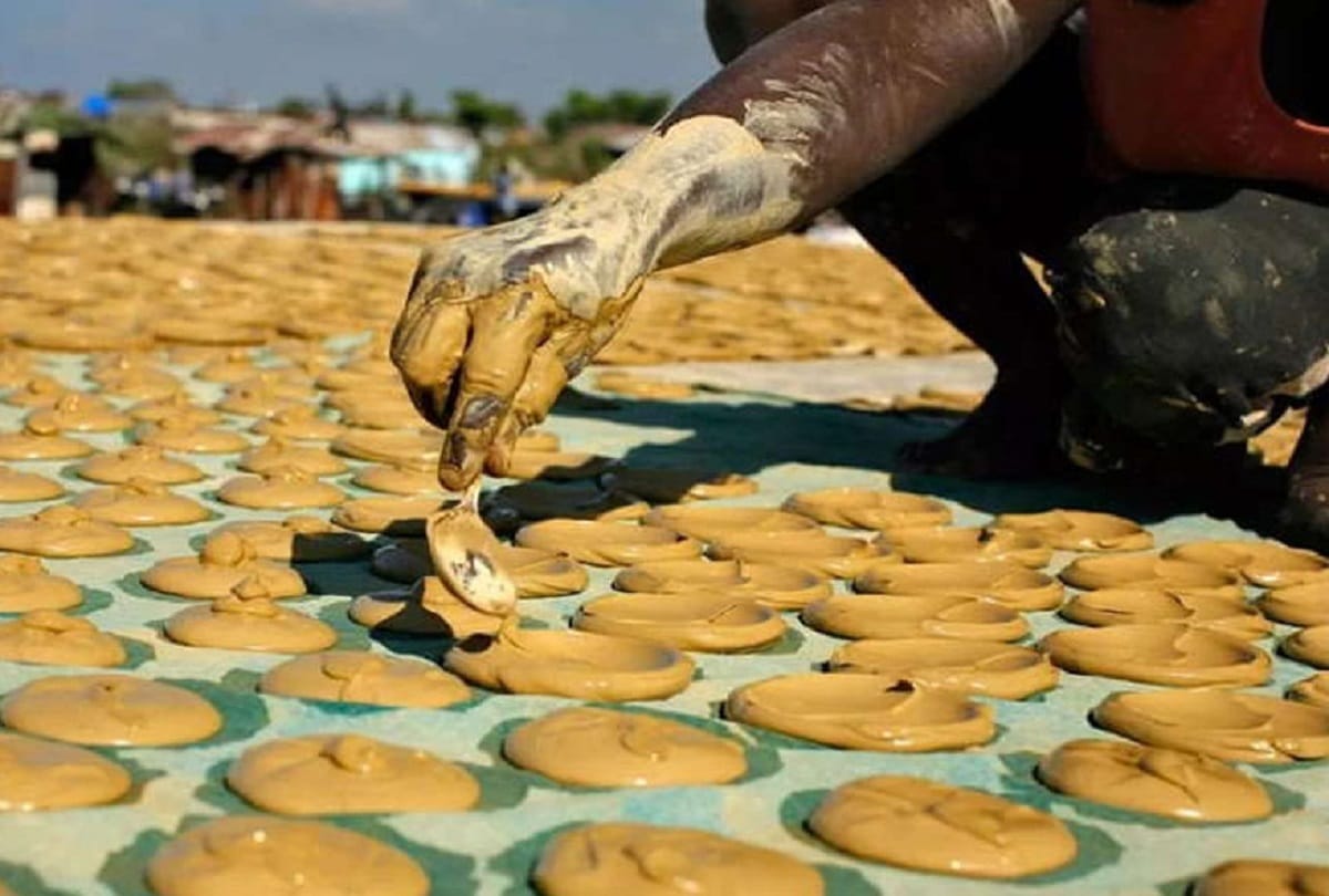 Video Viral of Haiti citizen have to eat roti of mud 