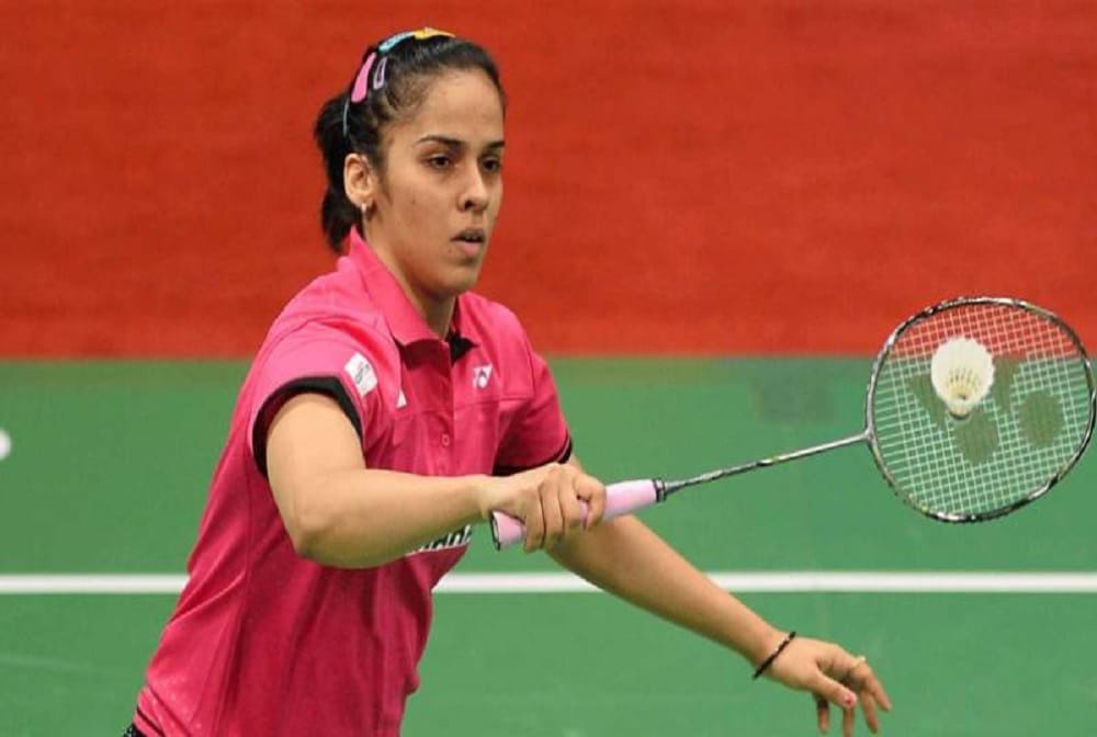 saina nehwal becomes first indian women shuttler to win medal in asian games