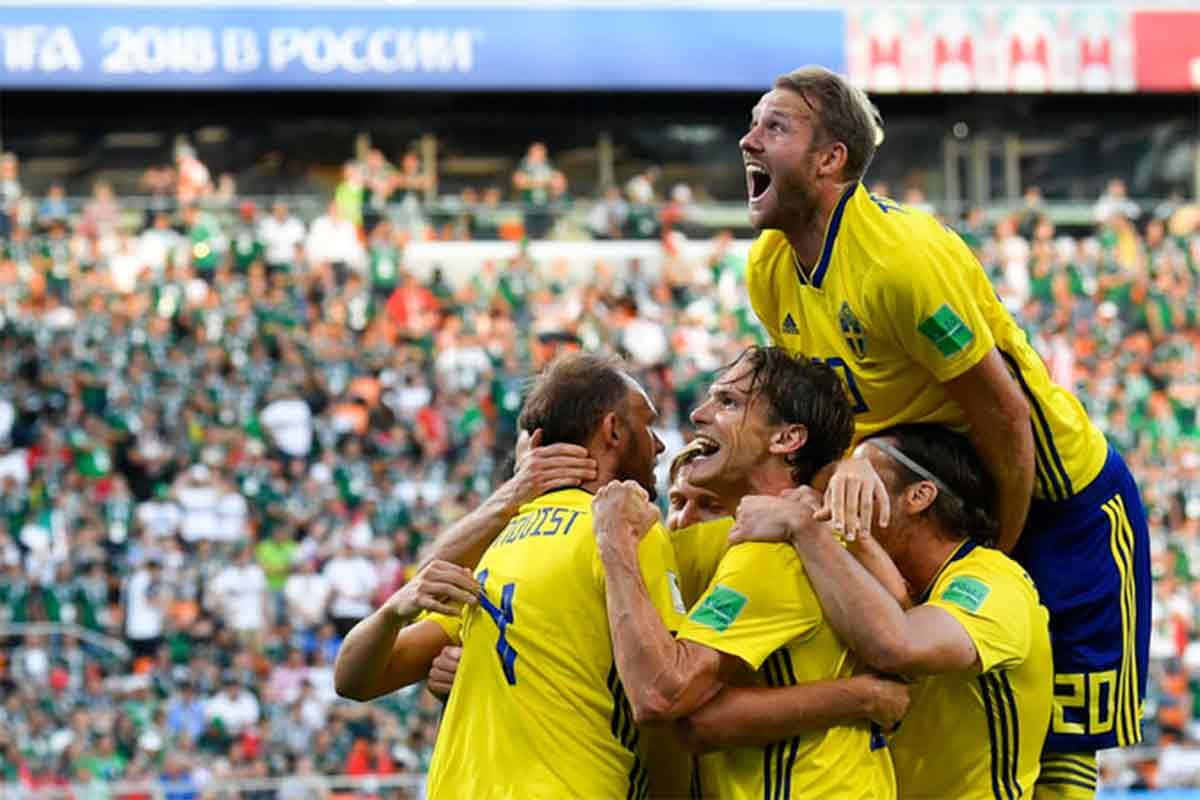 sweden beat mexico by 3-0 in fifa world cup 2018