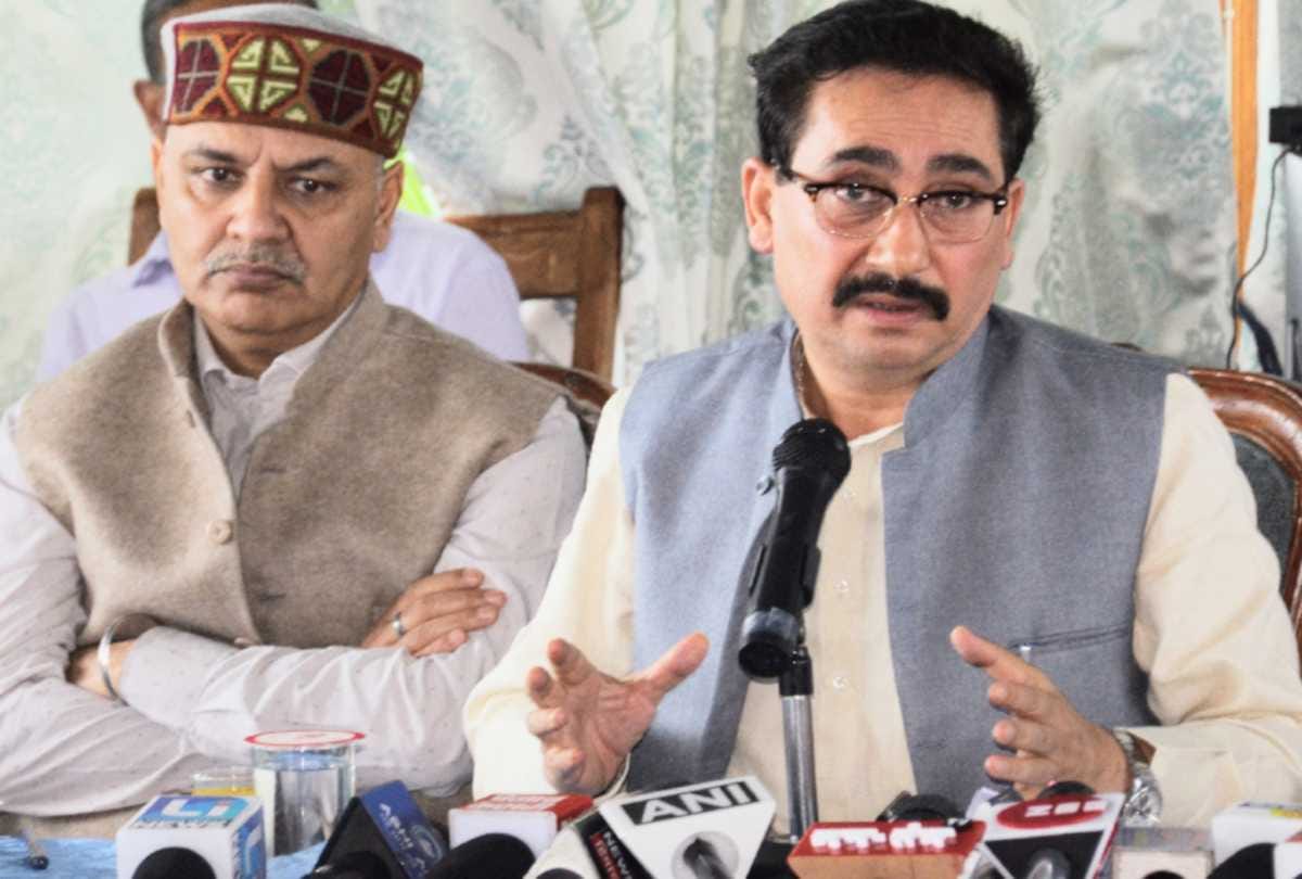 health minister vipin singh parmar press conference at shimla