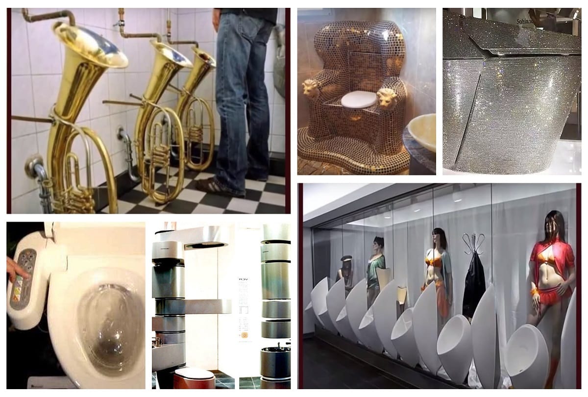 Most weird toilet in the world