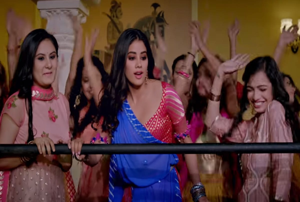sridevi daughter Janhvi kapoor and ishaan khattar film dhadak Zingaat Song out
