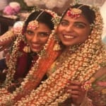 Mukesh ambani son akash ambani with shloka mehta mehndi ceremony photos viral