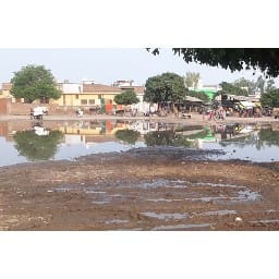 mansoon reached to sambhal, good rain in babrala and rajpura city