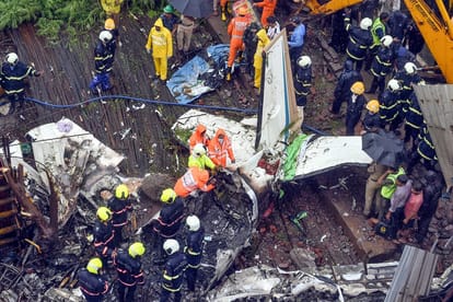 Mumbai plane crash whole story
