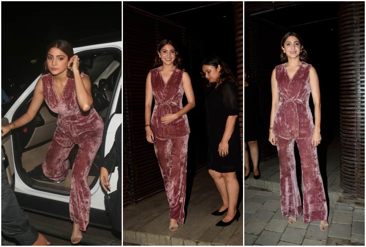 Anushka Sharma pink pantsuit dress at Anand L Rai birthday bash left fans disappointed 