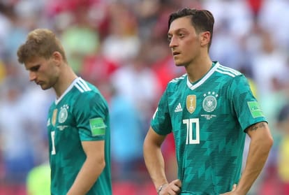 This time, Germany affected by curse, who failed to defend his world cup title