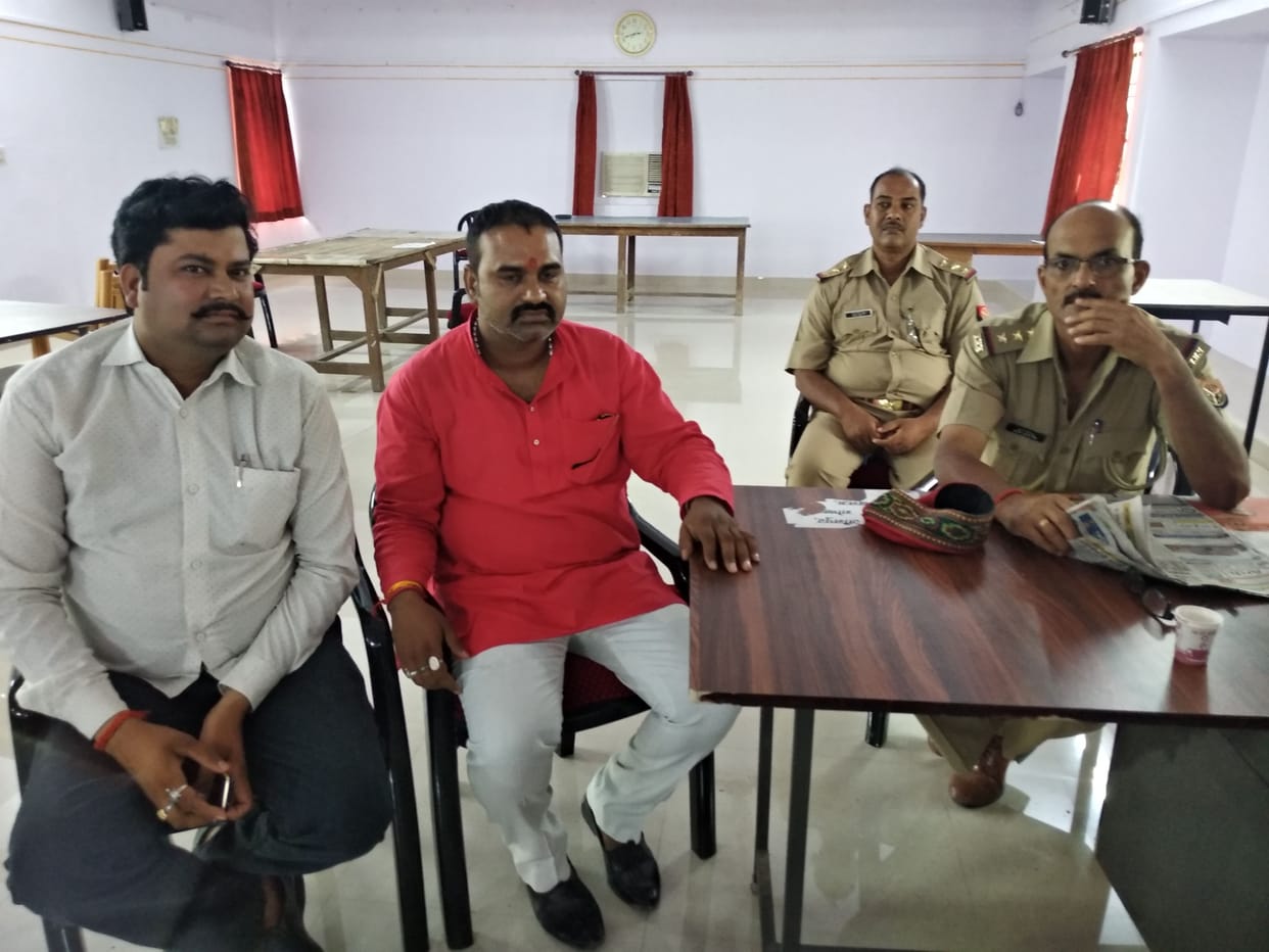 two arrested in opposing