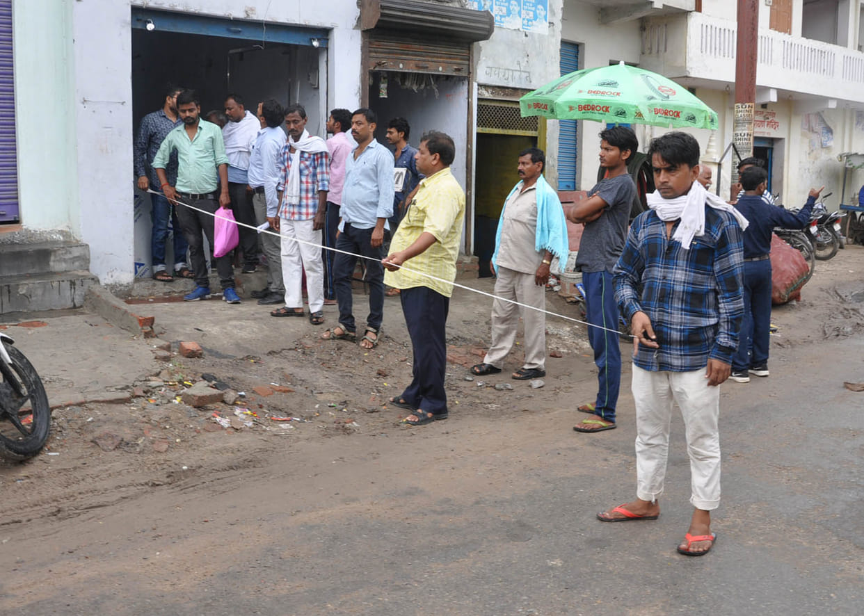 Metering for overbridge construction in mau 