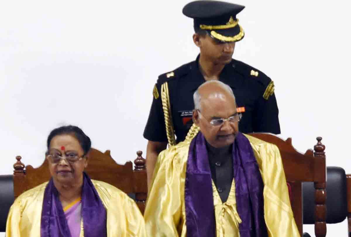 president ramnath kovind in convocation of Kanpur IIT
