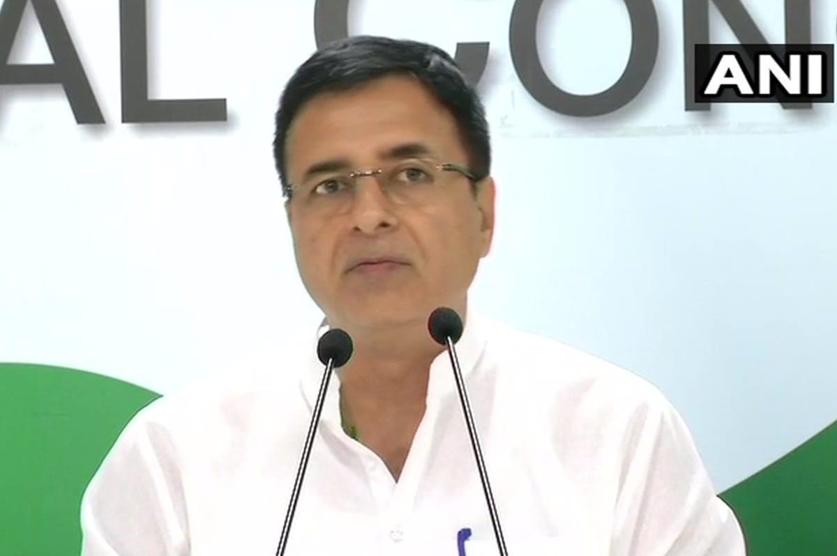 Randeep Surjewala rally in Jind of Haryana