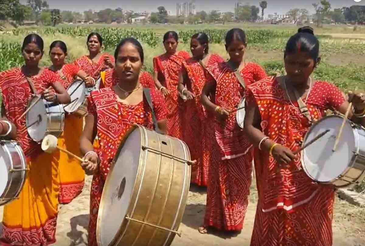 music band of women in bihar starting for social awareness