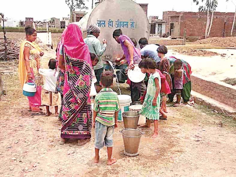 water problem in bilaspur