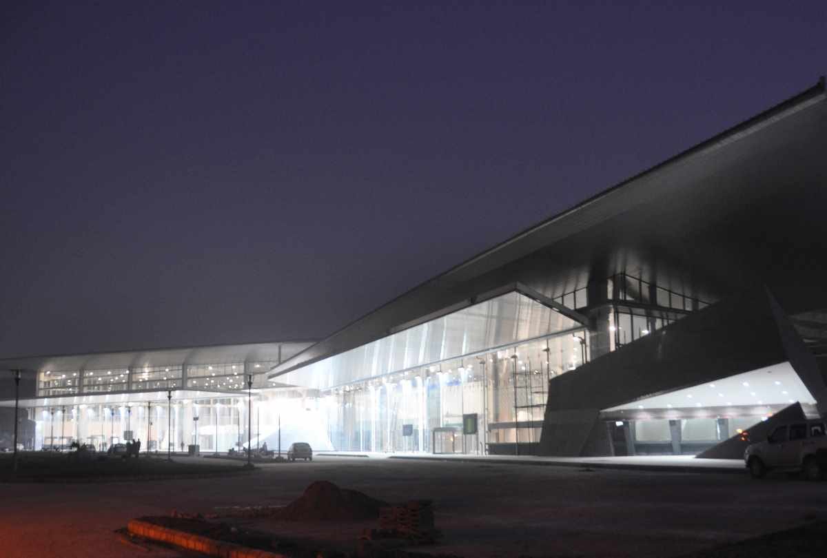 construction of terminal-3 at amausi airport will start from 24 july