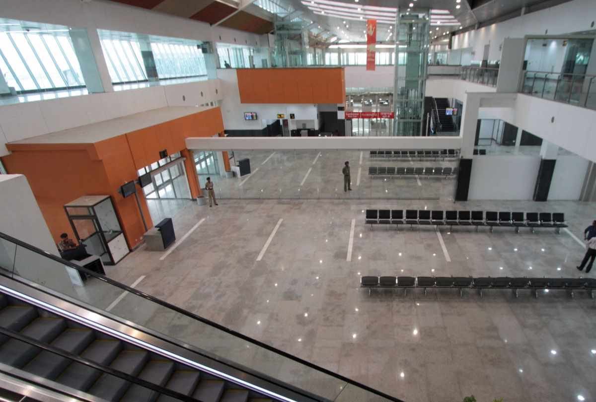 construction of terminal-3 at amausi airport will start from 24 july