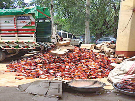 548 bottles of liquor recovered in Haryana