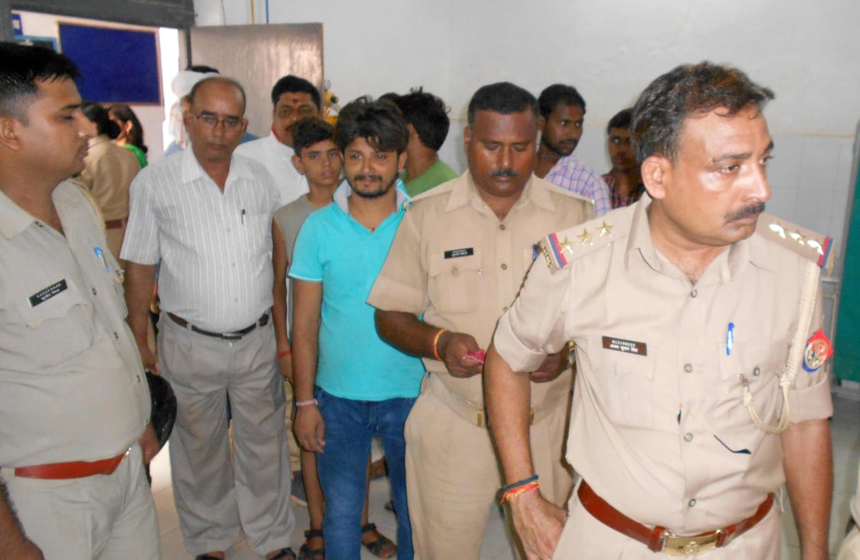 A man dead in police custody in bhadohi