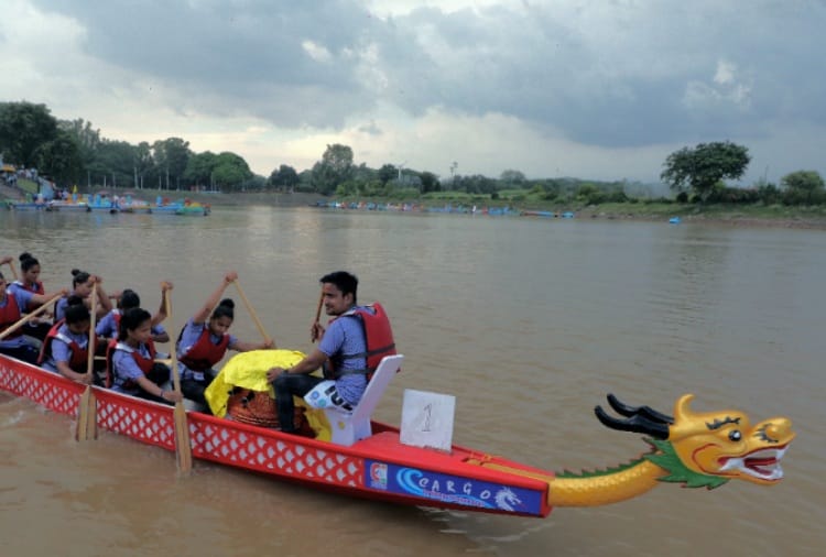 Haryana win gold dragon boat race, Punjab win marathon