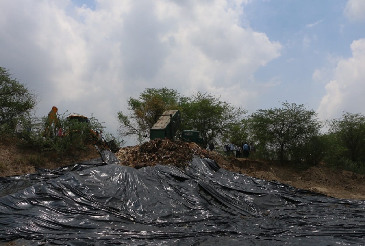 Dumping ground- protest in Mubarikpur  23 arrested action under 7 Criminal Act