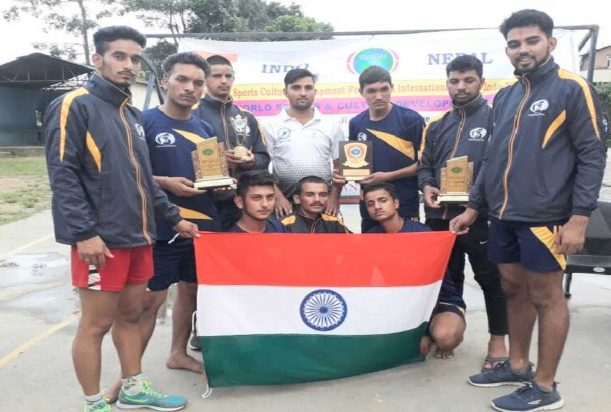 india won gold medals in Kabaddi, Volleyball and Wrestling at nepal