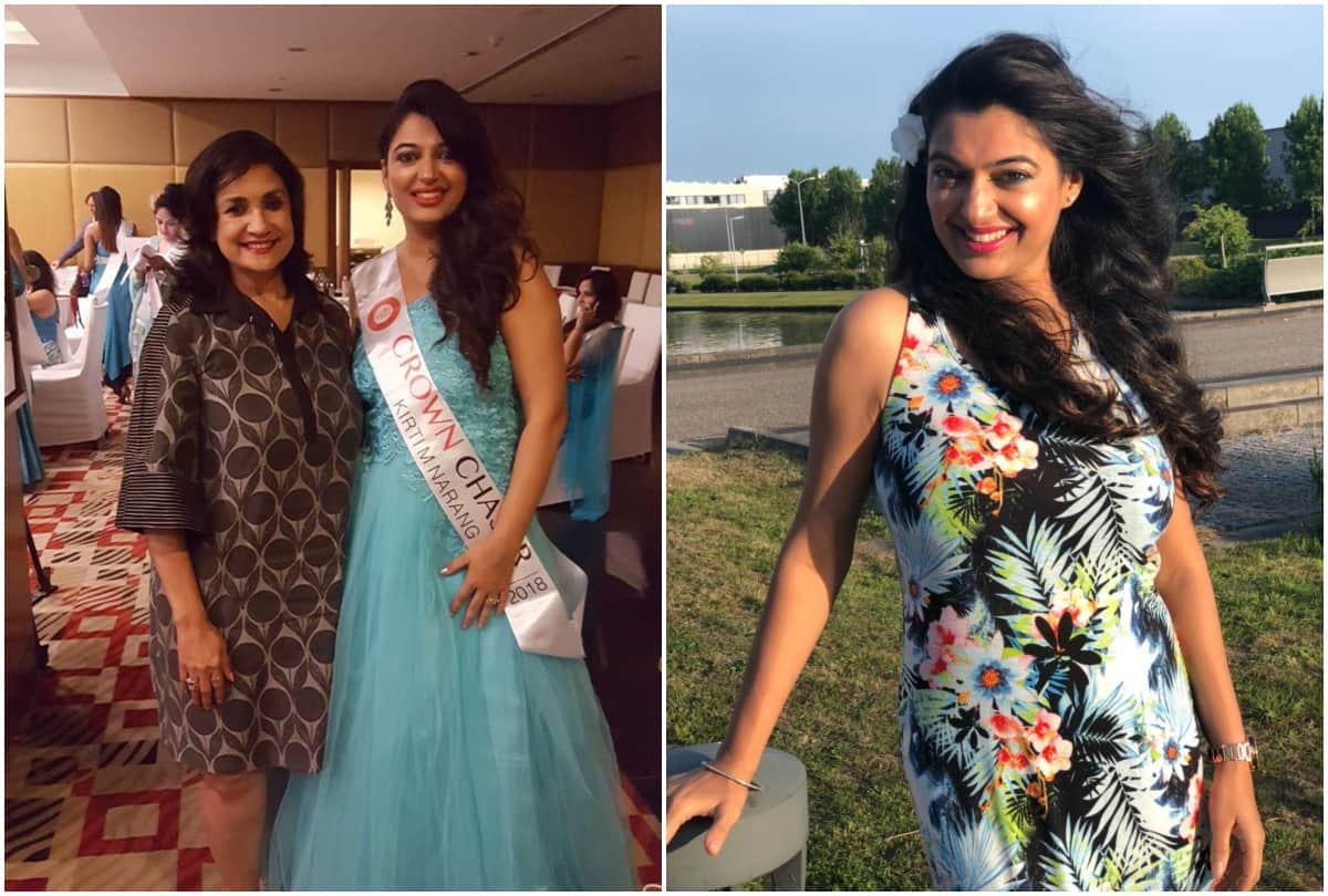 Kirti Mishra Narang become the Haute Monde Mrs India Worldwide 2018 finalist