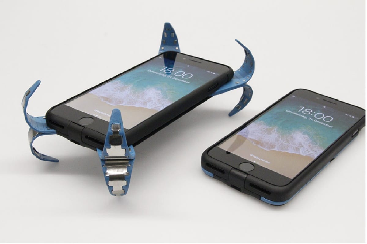 Mobile Airbag cover Invented by Student Deploys When You Drop Your Smartphone
