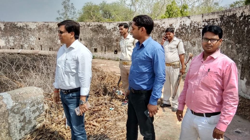 एसडीएम ने किया चुनार दुर्ग निरीक्षण, लोगों में जगी आस