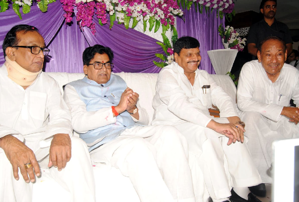 Shivpal Yadav reached on Ramgopal's birthday