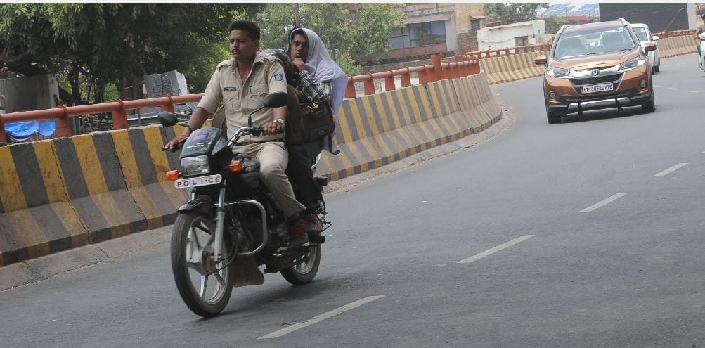police campaign against to break traffic rules