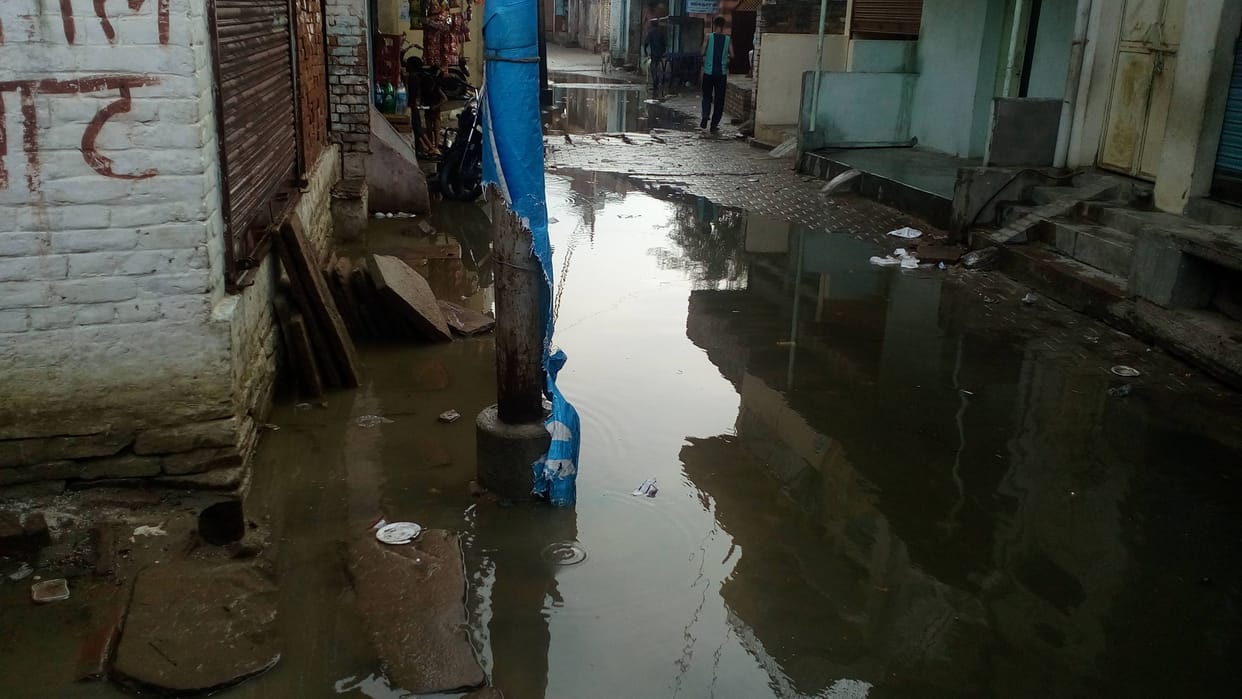 विंध्याचल में सफाई नदारत, चारों कुड़ा ही कुड़ा मिला