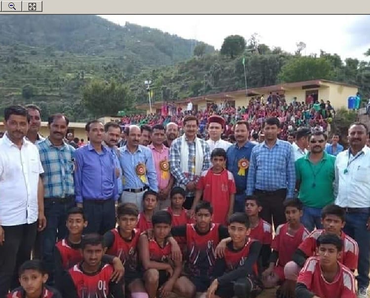 कबड्डी में ननाहर स्कूल विजेता