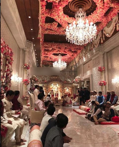 akash ambani and shloka mehta engagement first pic out from venue