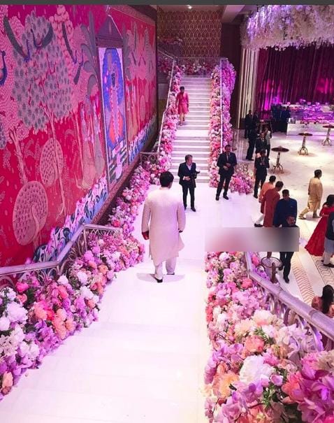 akash ambani and shloka mehta engagement first pic out from venue