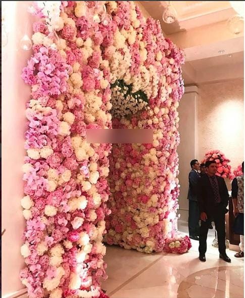 akash ambani and shloka mehta engagement first pic out from venue