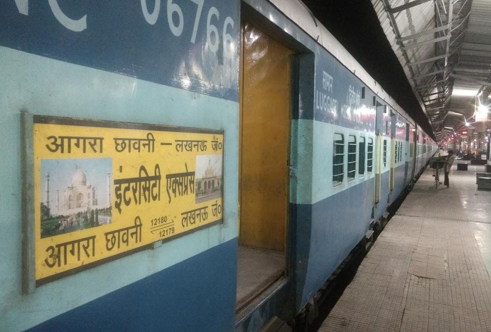 Agra Fort-Lucknow Intercity Express cancel for one month