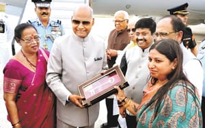 Presidential greetings from BJP, remembered Allahabad pakodas