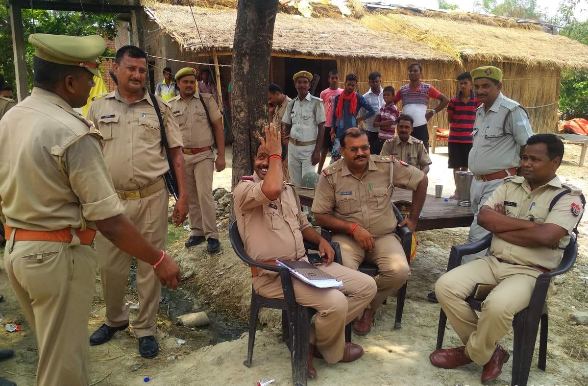 A man murder due to land dispute in azamgarh