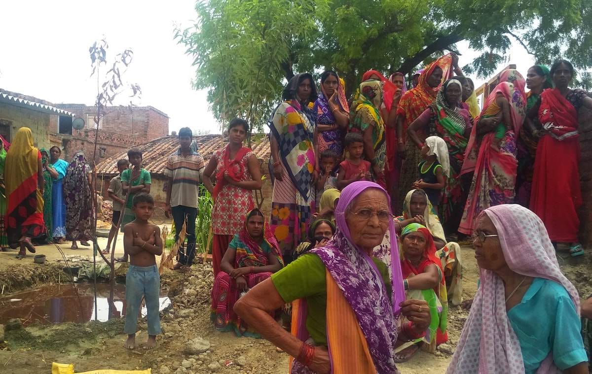 A man murder due to land dispute in azamgarh