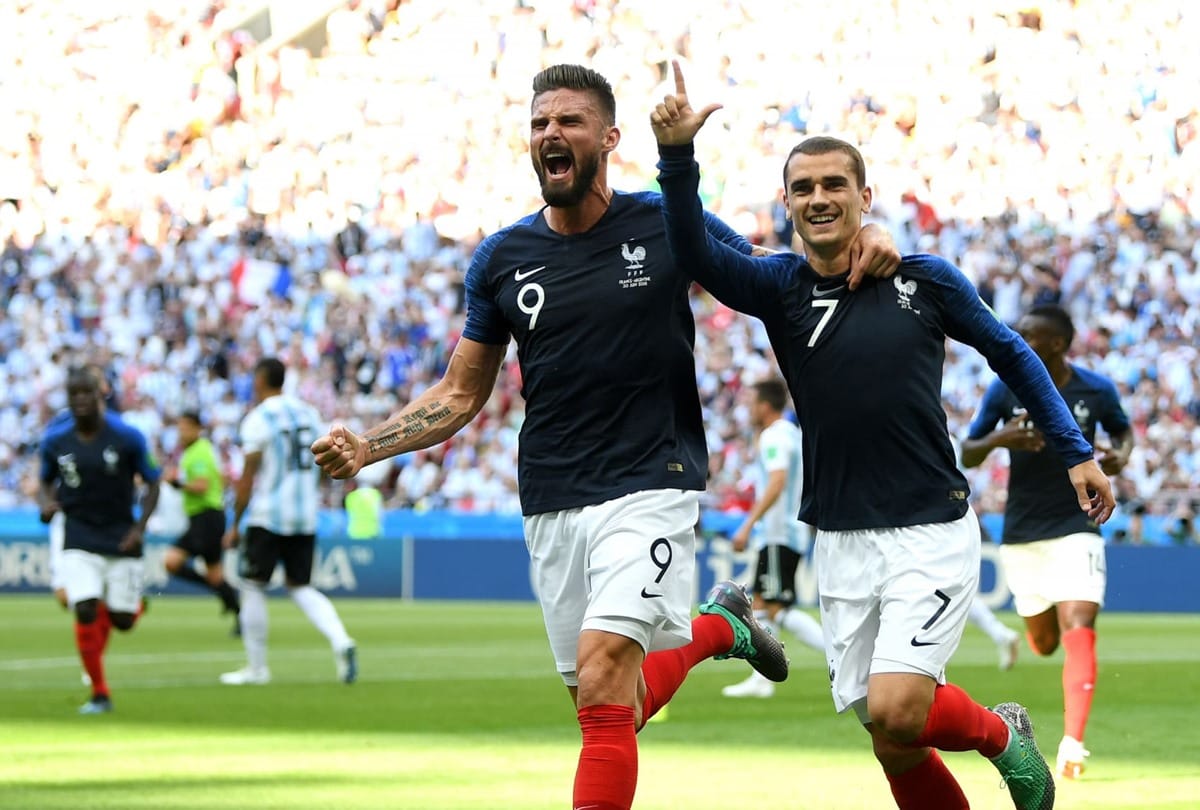 fifa world cup 2018 most emotional qaurterfinal for Antoine Griezmann 
