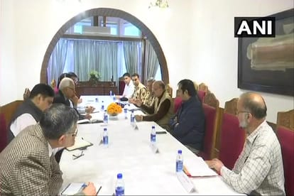 Jammu kashmir governor an emergency meeting over flood like situation