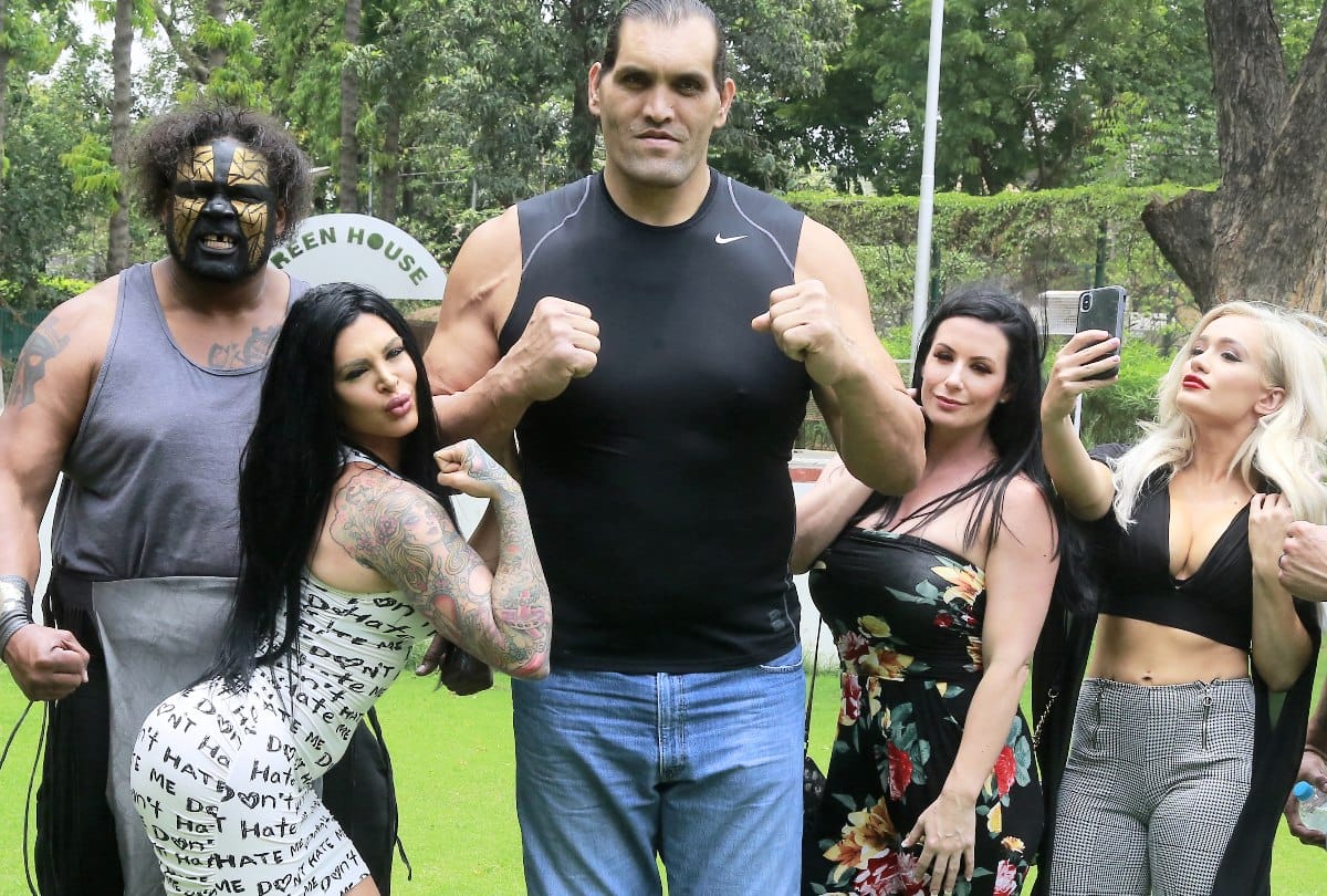 The Great Khali Returns Wrestling Show in Mandi and Solan